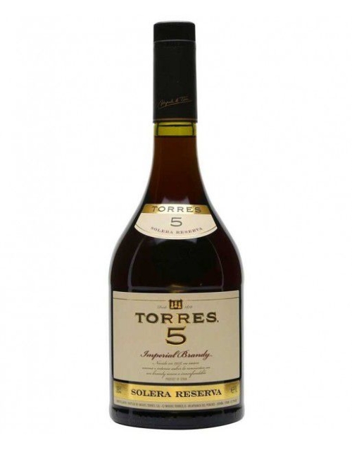 BRANDY TORRES 5 AÑOS 0.70 L. BRANDY TORRES 5 AÑOS 0.70 L.